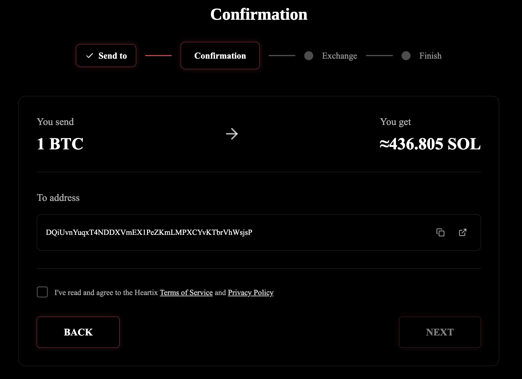 3. Review and Confirm